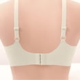 thumbnail image 5 of Lmnyox Women's Seamless Bras Full Coverage Adjustable Everyday Bralettes Breathable Push Up No Underwire Bras, 5 of 7