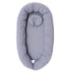 thumbnail image 1 of Nido Colecho 3 en 1 para Bebé Cama Portátil con Colchón de Espuma Desmontable Almohada Mollera Funda Algodón Jersey Girs jaspe Uso en Cuna Carriola Bambineto, 1 of 8