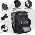thumbnail image 2 of FENRUIEN Bolso Cruzado Mochila Cruzada con Puerto de Carga USB, Negro, 2 of 8