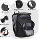 thumbnail image 2 of FENRUIEN Bolso Cruzado Mochila Cruzada con Puerto de Carga USB, Negro, 2 of 8