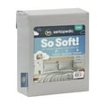 thumbnail image 4 of (2 pack) Serta So Soft 4-Piece Light Gray Sheet Set, Queen, 4 of 7