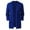 Blue, variant on jsaierl Mens Cardigan Sweater Long Sleeve Knit Sweater Solid Casual Open Front Soft Mid-Length Sweater Jacket Top with Pockets