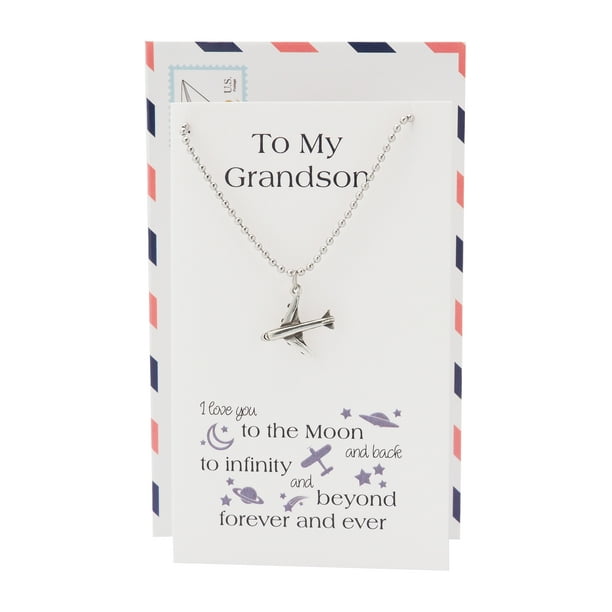 Quan Jewelry Quan Jewelry Grandson Gifts I Love You To The Moon And Back Airplane Pendant Necklace Walmart Com Walmart Com Quan Jewelry Quan Jewelry Grandson Gifts I Love You To The Moon And Back Airplane Pendant Necklace Walmart Com Walmart Com