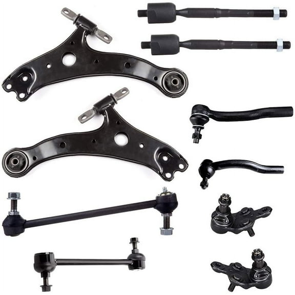 ECCPP - Inner Tie Rod Ends Lower Ball Joints Lower Control Arms Outer Tie Rod Ends Front Rear Sway Bar Links for Lexus ES300 for Lexus ES330 for Toyota Avalon for Toyota Camry for Toyota Solara