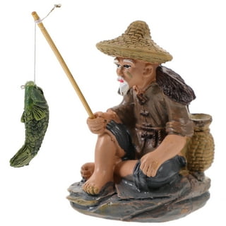 Fisherman Figurine