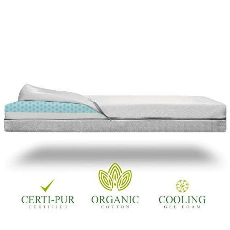 Gel clearance crib mattress