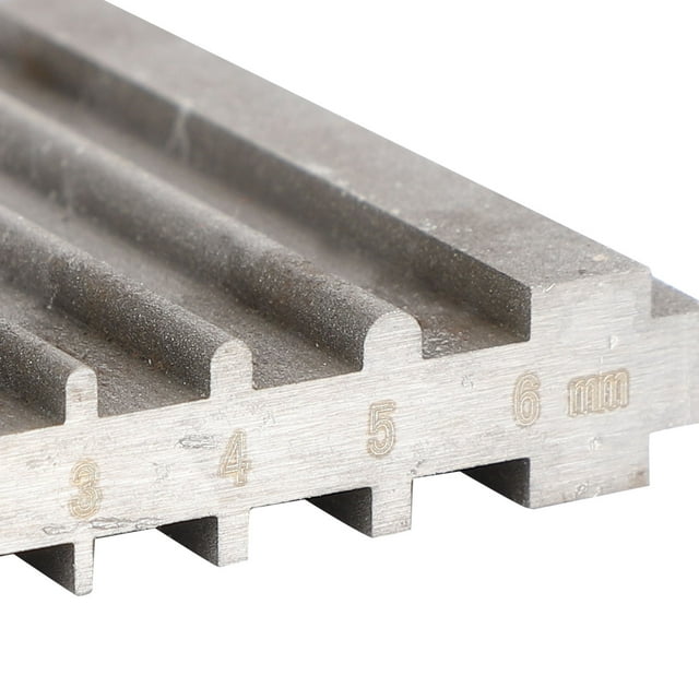 Skiving Grinding Tool, Steel Sanding Strips Leather Sharpener Guide, DIY Professional For Edge Skiving Repair