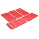 thumbnail image 4 of Alfombrilla de plástico para jaula de mascotas de 5 uds. rojo Zulema Estera del conejillo de indias del conejo, 4 of 8