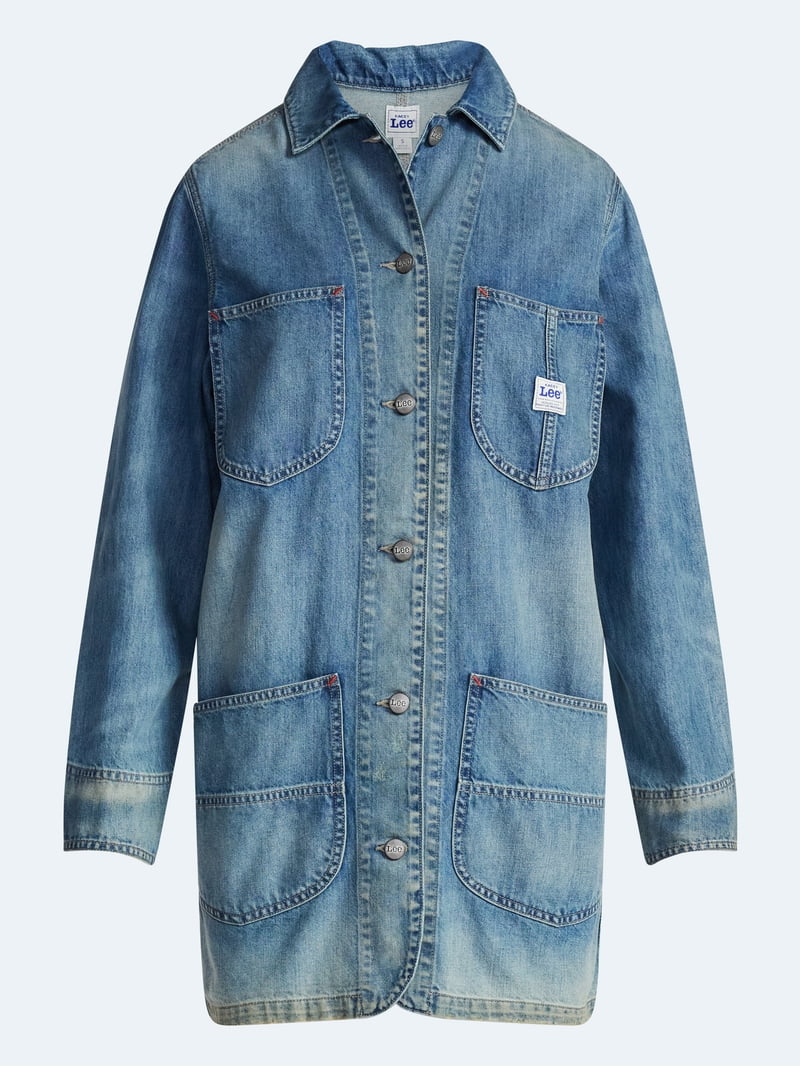 denim chore dress Denim Chore Dress- Large Left!
