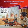 thumbnail image 4 of LEGO NINJAGO The Temple Bounty Building Toy - Multi-Level Boat W/6 Ninja Toy Minifigures for Kids, Ages 14+ - Model Building Kit with Display Stand - Dragons Rising Gift for Teen Boys & Girls - 71848, 4 of 9