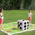 thumbnail image 4 of Novelty Place 2pcs Giant Inflatable Dice, 50cm/20inch And Jumbo Dice For Indoor And Outdoor Game, Lu, 4 of 5