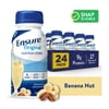 Ensure Original Meal Replacement Nutrition Shake, Banana Nut, 8 fl oz, 24 Count