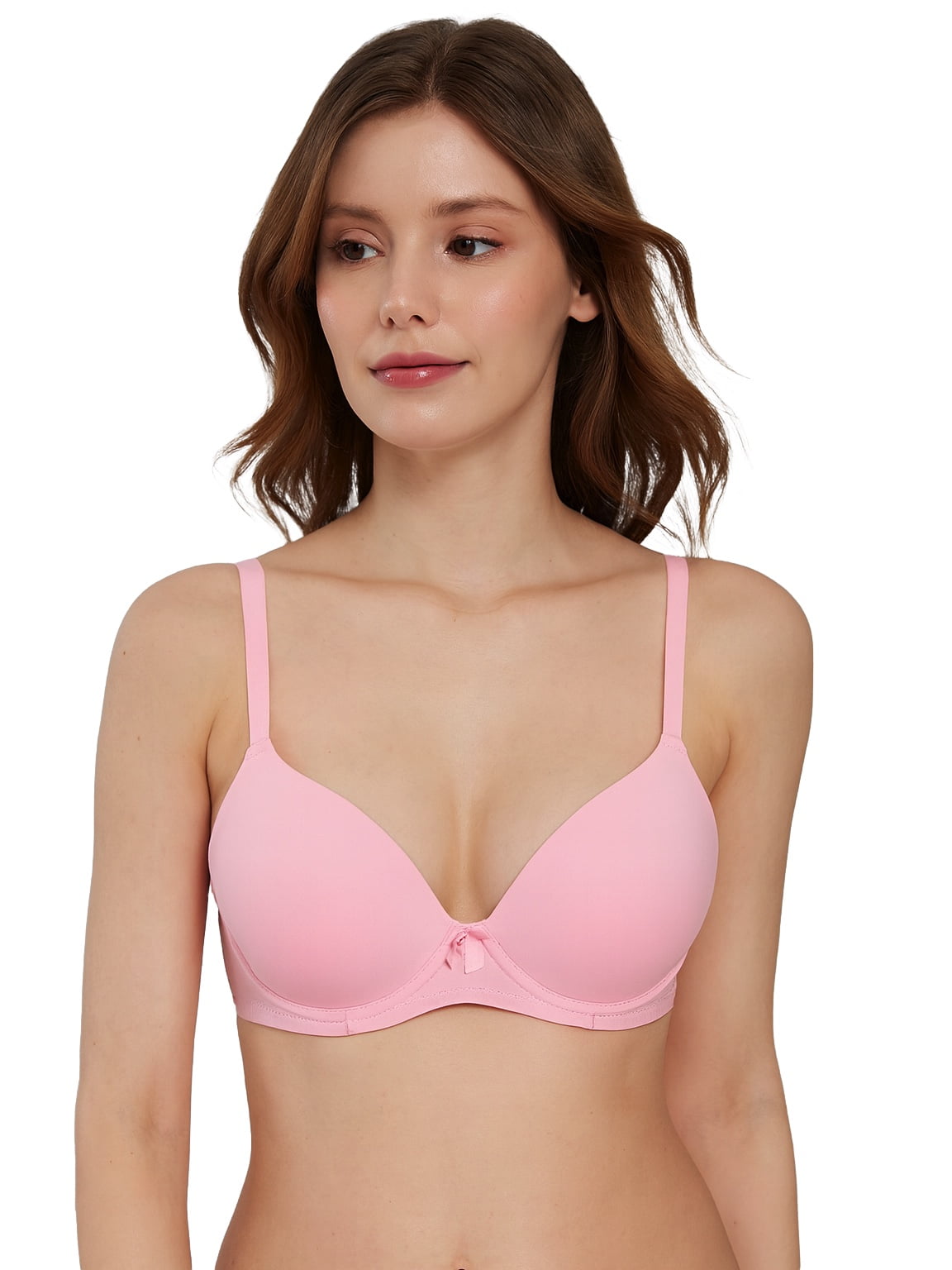 Women Bras 6 Pack of Double Pushup Bra B Cup C Cup 34B (9903)