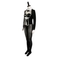 thumbnail image 4 of Disfraz de fantasía de Stellar Blade Eve para mujer adulta, chaqueta negra, pantalones cortos, traje femenino para Halloween y carnaval, 4 of 5