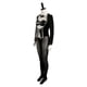 thumbnail image 4 of Disfraz de fantasía de Stellar Blade Eve para mujer adulta, chaqueta negra, pantalones cortos, traje femenino para Halloween y carnaval, 4 of 5