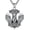Viking, variant on St. Michael Necklace Catholic Patron Steel Viking Pendant Necklace Jewelry Divine Cross Senhield Protection Gift for Men