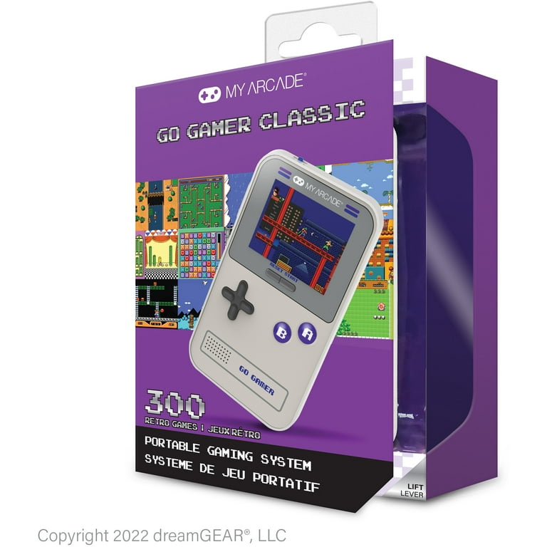 My Arcade Portable Handheld Go Gamer Classic 300-in-1 Video Game
