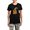With Gray Camo Pant, variant on - Halloween Letter B Witch Monogram Women's Dark Paj - Women's Short Sleeve Print T-Shirt and Pants Dark Cotton Pajama Set