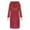 Red, variant on Lindreshi Robes for Women Plus Size 5X Unisex Winter Women Lengthened Plush Shawl Bathrobe Long Sleeve Robe Hooded Coat