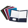 thumbnail image 5 of "High Gloss Laminated Paperboard Folder, 100-Sheet Capacity, 11 X 8.5, Purple, 25/box | Bundle of 10 Boxes", 5 of 6