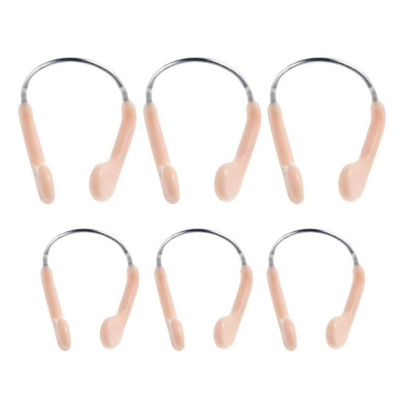 6 Pcs Silicone Nose Clip Swimming Nose Plug Swimming Accessories;6 Pcs Silicone Nose Clip Swimming Nose Plug Swimming Accessories
