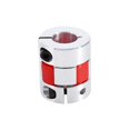 thumbnail image 1 of FAGINEY Light Weight Plum Shaft Coupling, Shaft Coupler, For Servo Motor Stepper Motor, 1 of 6