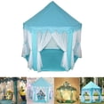 thumbnail image 3 of Foldable Kids Tent for Indoor Outdoor Princess Castle Best Birthday Gift for Boy & Girl Read Books Act Stories In Their Imagination Play Alone, 3 of 8