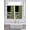 Green, variant on Sage Green Black Bathroom Window Curtain, Farmhouse Striped Modern Abstract Art Light Filtering Coffee Kitchen Curtains, Bedroom Living Room Curtains 2 Panel 84"x45"
