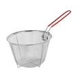 thumbnail image 1 of jifeng Stainless Steel Deep Frying Basket Practical Home with Long Handle Tableware 16cmx10cm, 1 of 9
