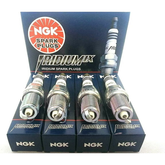NGK LTR6IX-11 IRIDIUM IX Spark Plug, 4 Pack, Black