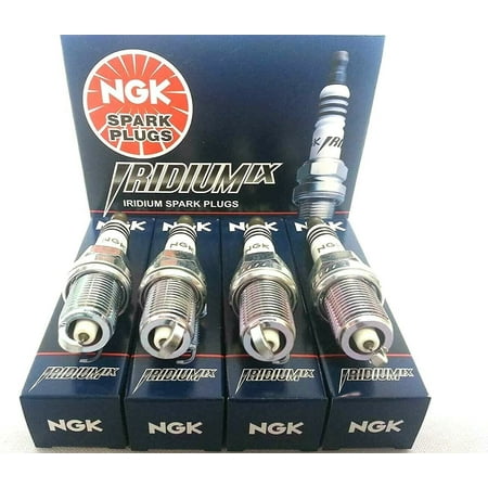NGK LTR6IX-11 IRIDIUM IX Spark Plug, 4 Pack, Black