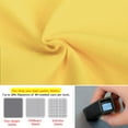 thumbnail image 2 of Microfiber King Fitted Sheet, Wrinkle, Fade, Stain Resistant Deep Pocket Bed Sheet, Yellow, 2 of 7