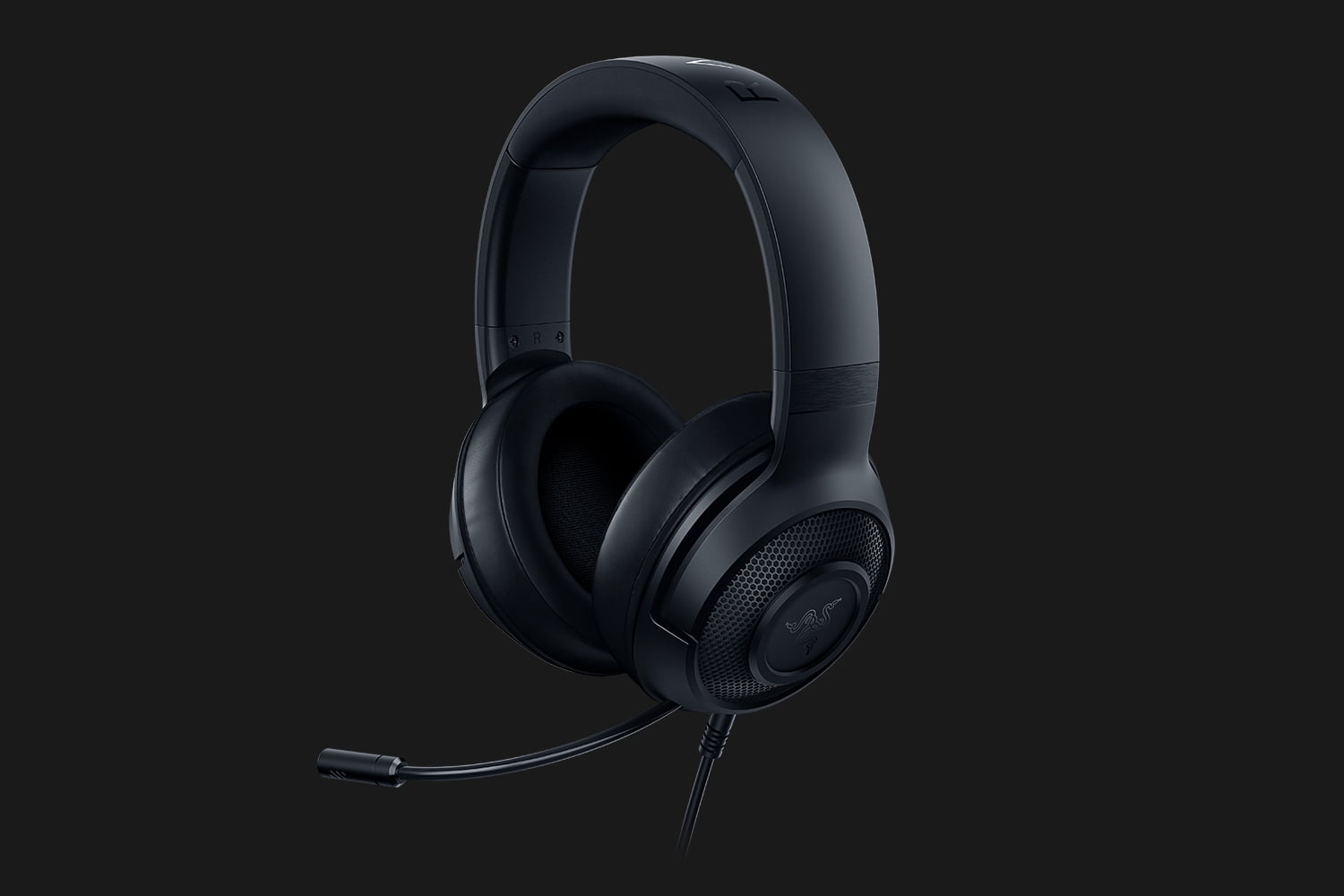 Razer Kraken X Gaming Headset 7 1 Surround Sound Ultra Light Classic Black Walmart Com Walmart Com