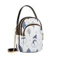 thumbnail image 7 of FORMRS Crossbody Bag for Women Shoulder Cell Phone Purse with Zipper, Cartoon Snowmen, 7 of 7