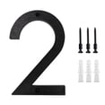 thumbnail image 1 of Feltree 5 Inch Modern Metal House Numbers Door Number House Address Letters and Numbers for Outside Signs, 1 of 8