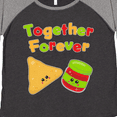 thumbnail image 4 of Inktastic Together Forever- Chips and Salsa Women's Plus Size T-Shirt, 4 of 5