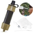 thumbnail image 1 of Filtro de agua, purificador de agua Personal de paja, sistema de filtración de agua de supervivencia para viajes de emergencia al aire libre, 1 of 5