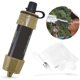 thumbnail image 1 of Filtro de agua, purificador de agua Personal de paja, sistema de filtración de agua de supervivencia para viajes de emergencia al aire libre, 1 of 5