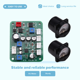 thumbnail image 5 of Medidor VU de 35 mm, Indicador de de Amplificador de Audio Estéreo, Retroiluminación Ajustable con Placa Controladora para Amplificador., 5 of 5