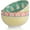 A-3 color, variant on AHX Multicolor 3-Piece Round Porcelain Serving Bowl Set,57-oz Large Salad Bowls,8-inch