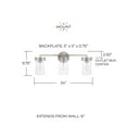 thumbnail image 2 of Capital Lighting 148731-539 Fuller 3 Light 24" Wide Vanity Light - Brass, 2 of 7