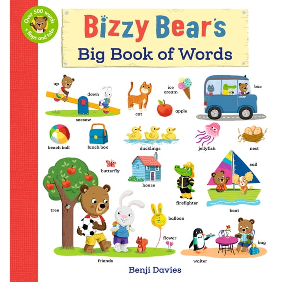 Bizzy Bear Bizzy Bear's Big Book of Words, (Board Book)