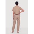 thumbnail image 4 of Women's Nylon Short Sleeve Cropped Button Front Shirt, 4 of 4