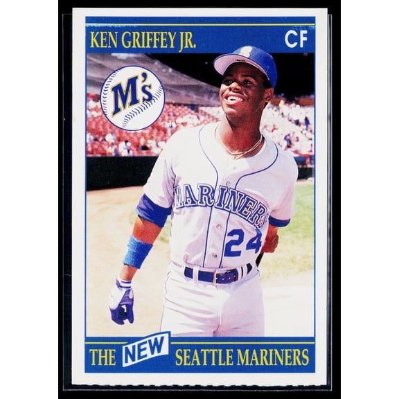 1990 Star Seattle Mariners Ken Griffey Jr Baseball Card Seattle Mariners MLB Baseball Trading Card