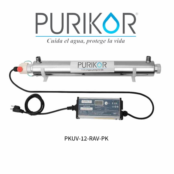 Sistema de Desinfección con Luz Ultravioleta Purikor PKUV-12-RAV-PK Gold