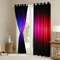 thumbnail image 3 of Castle Fairy Gradient Stripes Blackout Curtains Set of 2 (52x84 Each) for Teenager,Abstract Minimalist Window Curtains,Geometric Lines Curtains and Drapes,Breathable Home Decor, 3 of 6