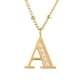thumbnail image 2 of Juego Joyería Mujer, Collar Aretes Inicial Letras LuckyLy, Acero Inoxidable Baño de Oro 18k dorado UNITALLA, 2 of 6