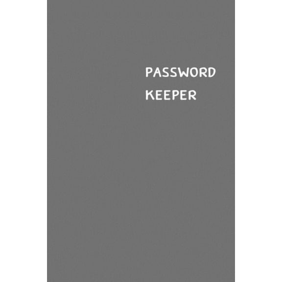 Password Keeper: Size (6 x 9 inches) - 100 Pages - Fossil Cover: Keep your usernames, passwords, social info, web addresses and security questions in one. So easy & organized (Paperback)