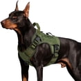 thumbnail image 1 of Arnés táctico para perros WINGOIN para perros grandes, color verde (XL), 1 of 5