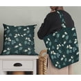thumbnail image 5 of Soimoi Velvet Green Fabric By the Yard - 54 Inch Wide - Florals Print Fabric - Elegant and Timeless Patterns for Fashion and Home Decor Printed Fabric, 5 of 6